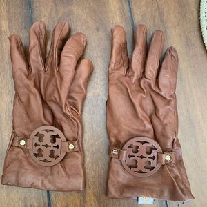 Tory Burch leather gloves